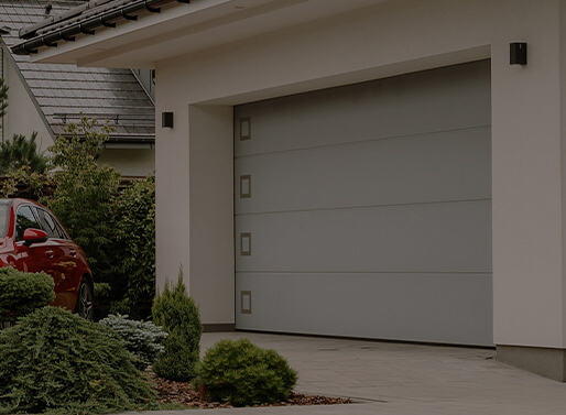Aluminium Electric Garage Doors for residential homes in the UK