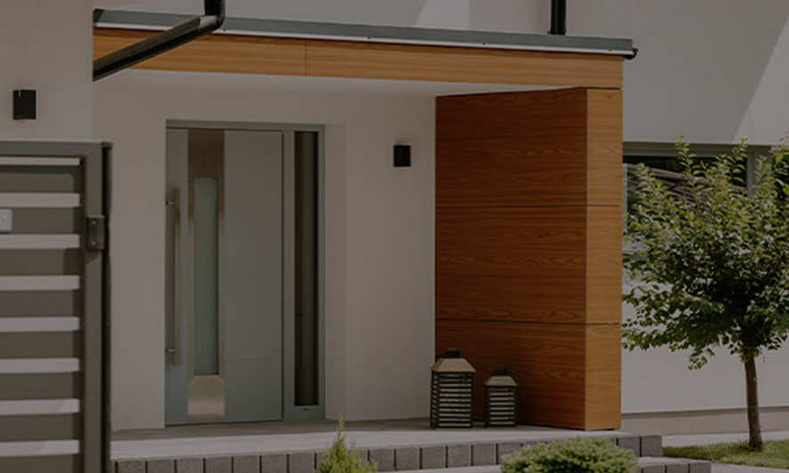 Aluminium doors for residential homes from Aluvita.
